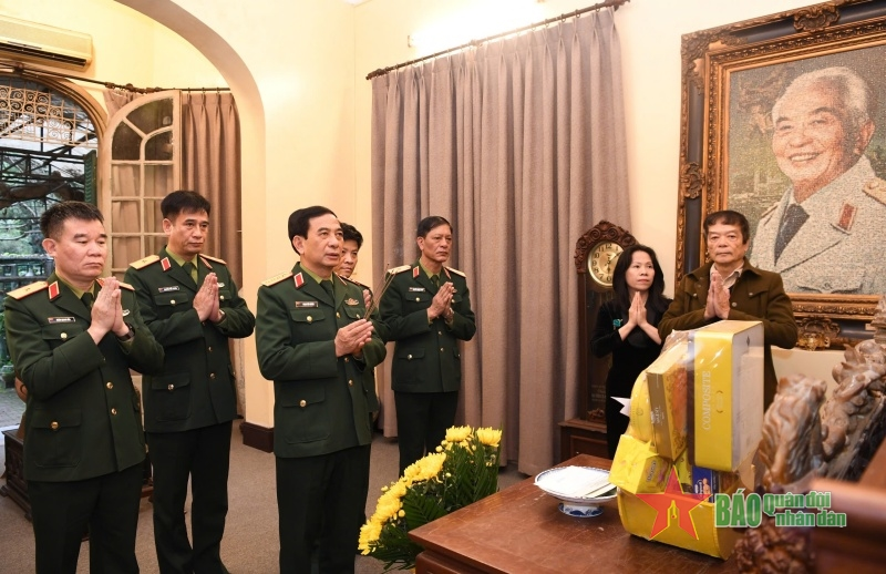 Đại tướng Phan Văn Giang tri ân nguyên lãnh đạo Đảng, Nhà nước, Quân đội